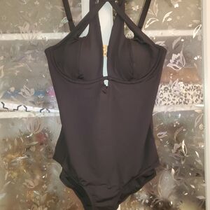 City Chic Black One-Piece Swimsuit